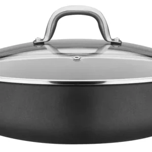 Neuheit Gusseisen Servierpfanne mit 2 Griffen, mit Wabenboden Robusta 30cm